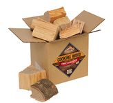 Smoak Firewood Cooking Wood Chunks - USDA Certified Kiln Dried (Hickory, 8-10 lbs)