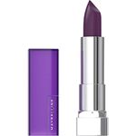 Maybelline New York Color Sensational Purple Lipstick, Matte Lipstick, Blackest Berry, 0.15 Oz.