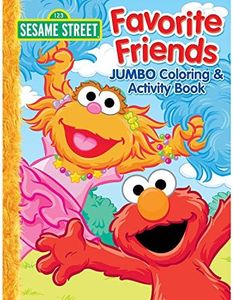 Elmo Sesame Street Coloring & Activity Book 64-Page Coloring & Activity Book