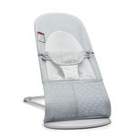 BabyBjörn Bouncer Balance Soft, Light Gray Frame, Mesh, Silver/White