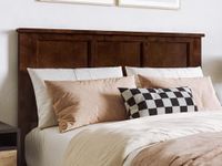 Atlantic Furniture Madison Headboard, Full, Walnut