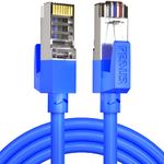 FEDUS 1000 MBPS 30 Meter High Speed RJ45 Cat5e Ethernet Patch Cable LAN Cable Internet Network Computer Cable Cord High Speed Gigabit Category 5 Wires for Modem, Router, Camera, LAN ADSL BLUE