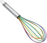 Kuhn Rikon "Colori" 10.75" of Silicone Whisk, Multicolor