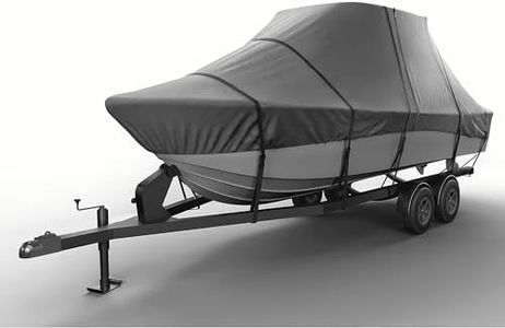 Seal Skin Covers T-Top Boat Cover, Waterproof & Heavy-Duty Cover for Center Console Boats, Fits 30'-32'L x 120" W (Beam), UV & Fade Resistant, Secure Fit with Straps for All-Weather Protection