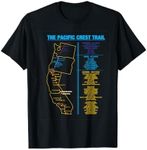 Pacific Crest Trail thru hiking shirt gift for men and women T-Shirt