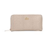 Lavie Women's Croc Sacy Zip Around Wallet | Ladies Purse Handbag