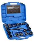 Orion Motor Tech Master Ball Joint Press Kit, 23pc Ball Joint Press & U Joint Removal Kit with Sockets and Universal Adapters, Heavy Duty Ball Joint Tool Set