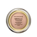 Max Factor Miracle Touch Foundation, New and Improved Formula, SPF 30 and Hyaluronic Acid, 55 Blushing Beige