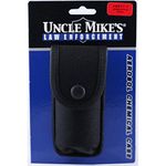 Uncle Mike's Kodra Duty Nylon Web Snap Close MKIII OC Case, Black, Medium