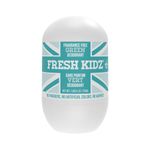 Fresh Kidz Roll On Deodorant for Kids and Teens - Baking Soda and Aluminum-free 24 Hour Protection for Sensitive Skin - Unscented "Green" 1.86 fl.oz.