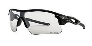 Velocity Optics - UV Protected Polycarbonate Lens Sports Sunglasses for Men Driving Cricket Fishing Cycling Sunglasses (S/VC2239/C3)