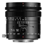 TTArtisan 50mm F1.4 Tilt Manual Lens Large Aperture Full Frame Tilt Portrait Lens Compatible with M43 Mount Cameras