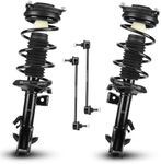Front Struts Shock Absorber Sway Bar Links Kit Fit for Nissan Cube 2009-2014, Versa 2007-2011, Versa(Hatchback) 2012, Replace 172352 172351 K750098, 4Pcs