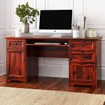 Wooden Point Wooden Study Table for Students Study Desk Table Office Table for Work from Home Writing Office Desk Computer Desk (25)