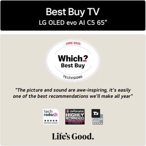 LG 65" OLED 4K TV – Ultra HD Smart OLED65C55LA