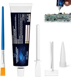 WAN2TLK 100ml Conformal Coating for Electronics, Silicone Conformal Coating Insulating Sealant, Waterproof & Heat Resistant, for Circuit Board and Component Protection