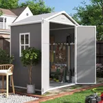 UDPATIO Outdoor Resin Storage Shed 