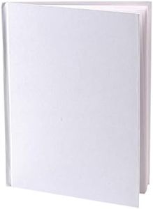 ASHLEY PRODUCTIONS White Blank Books with Hardcovers 6" W x 8" H (6 Books/Pack) (Original Version) (1)