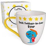 Love Mug®: Father in Law Gifts - Bonus Dad Gifts - Father's Gifts for Father in Law - Dad Mug - Bonus Dad Mug - 400ml - Award Winning Gift Retailer.