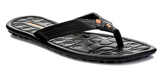 Sparx mens Sfg-68 Black Slipper - 8 UK (SFG-2039)