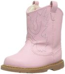 Baby Deer Girls' 006912R Western Boot, Pink, 5 Medium US Toddler
