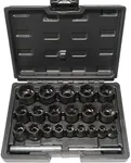 DPTOOL 22 Piece Bolt Nut Extractor 