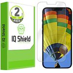 IQShield Screen Protector Compatible with Apple iPhone 14 / iPhone 13 Pro (6.1 inch)(2-Pack) Anti-Bubble Clear TPU Film