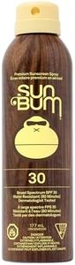 Sun Bum Original SPF 30 Sunscreen Spray - Broad Spectrum Moisturizing UVA/UVB Protection with Vitamin E - Vegan & Oxybenzone/Octinoxate Free - 177ml