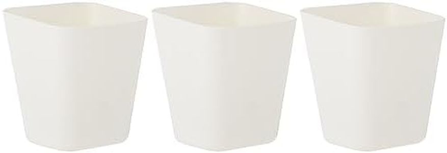 Ikea NEW SUNNERSTA - Contenedor (3 unidades), color blanco