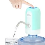GLUN® Portable Dispenser, Rechargable Type-C USB Port, Pumps Water, Juice, Drinks Upto 5 to 20 Litre Bottle, Premium Colour & Portable Design