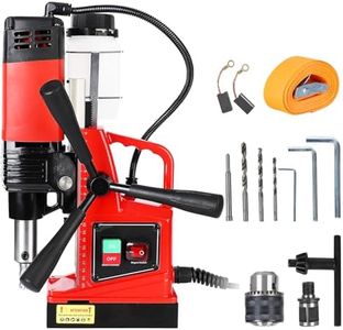 Portable Electric Mag Drill Press - Powerful 810RPM, 1300W, Boring Diameter, Variable Speed