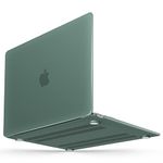 IBENZER Compatible with MacBook 12 Inch Case, Hard Shell Case Cover for Mac 12’’ with Retina Display Model A1534 (Newest Version 2020 2019 2018 2017 2016 2015), Midnight Green, MM12MTGN