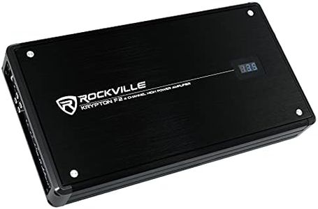 Rockville KRYPTON F2 2400w Peak/600w RMS 4 Channel Amplifier Car Stereo Amp