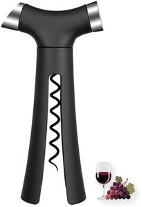 Multi-Function 4 in 1 Cork Screw Wine Bottle Opener set, FAMCHINAS Premium Wine Accessories with corkscrew, Bottle Stopper, Foil Cutter, Aerator Pourer, Thoughtful Gifts for Home, Bar & Kitchen Use