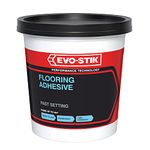 EVO-STIK Flooring Adhesive, High Strength, Fast Setting, Ready to Use, Solvent-Free, 1L