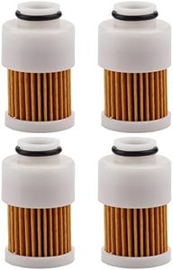 Wetenex 4 pack 68V-24563-00-00 Fuel Filter Fit for Yamaha 50HP 60HP 75HP 90HP 115HP for Mercury 881540 Sierra 18-7979