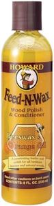 8 oz : Howard FW0008 Feed-N-Wax Wood Polish and Conditioner, 8-Ounce