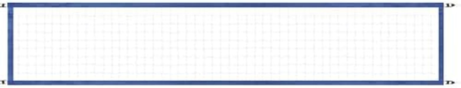 Water Volleyball Net, Swimming Pool Volleyball Equipment, Portable Heavy Duty Nylon Net, Adjustable Replacement Design for Water Sports and Pool Games, 15x3ft