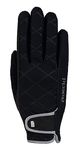 Roeckl Sports equestrian gloves JULIA, ladies winter riding glove, black 6,5