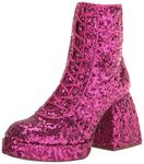 Circus NY by Sam Edelman Women's Kia Ankle Boot, Dk Punk Pink Sequin, 10