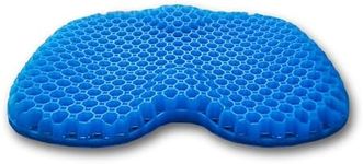 BridgeShine Anti Slip Kayak Seat Cushion,Waterproof Gel Boat Canoe Rowing Stadium Pad for Sit in Kayak Chair,Lifetime Kayak Accessories Equipment Gear for Fishing Ocean Pedal（Blue）