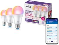 WiZ 60W A19 Color LED Smart Bulb - 