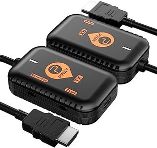 PW-DT248W-H HDMI wireless, 5G Extender 98FT/30M Trasmettitore e ricevitore HDMI wireless Ultra HD, lettore di streaming audio video, per laptop/PC/fotocamera a HDTV/proiettore/monitor