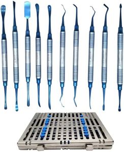 Periosteal Dental Elevators Set10 pcs Periosteum Elevator implant Elevators in Stainless Steel Cassette Artman Instruments