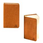 Gingko Smart Booklight- Linen Mini Harmony Orange