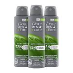 Dove Men + Care Dry Spray Antiperspirant Deodorant for 72H sweat & odour protection Extra Fresh with Triple Defense Technology to help prevent skin irritation 107 g pack of 3