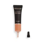 Makeup Revolution Ultimate Eye Primer Base Dark Makeup Eyeshadow Base to Prevent Oily Lids and Creasing - Clear Waterproof Shadow Base for Long-Lasting Eye Makeup