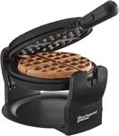 Belgian Waffle Maker Machine Rotary Electric Iron 180? with Non Stick Coated Cooking Plates, 920W?