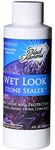 Wet Look Natural Stone Sealer From Black Diamond Stoneworks Provides Durable Gloss and Protection to: Slate, Stone, Concrete, Brick, Block, Pavers, Sandstone, Driveways, Garage Floors. Interior or Exterior. (Trial)