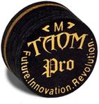 Taom Pro Laminated Pool Billiard Cue Tip - 14 mm - 1 pc (Medium)